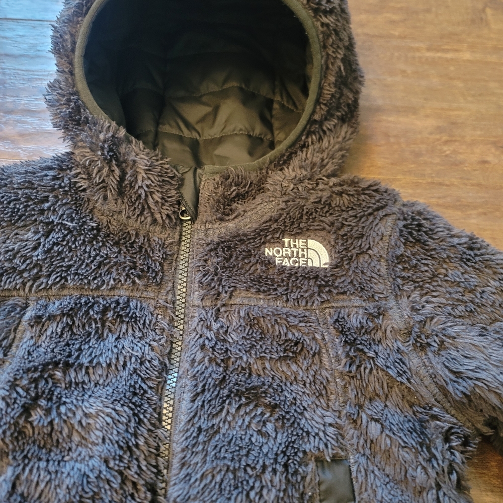 The North Face toddler fleece puffer jacket